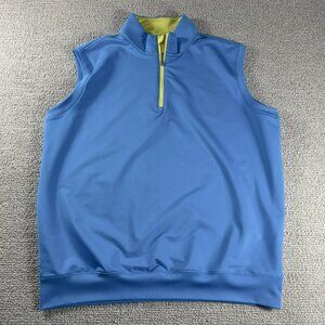 Carnoustie Performance Golf Vest Blue Men's Size Large